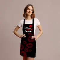 Фартук 3D "Жінка завжди права" 4166 17563 80х60х24 см