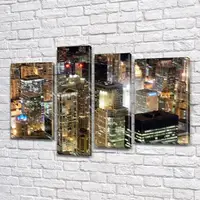Модульные картины на кухню на ПВХ ткани, 85x110 см, (55x30-2/80х20/65x20)
