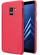 Чехол-накладка Nillkin Super Frosted Shield Samsung Galaxy A8 2018 SM-A530 Red
