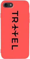 Чехол-накладка TOTO Matt TPU 2mm Print Case Apple iPhone 7/8/SE 2020 #45 Travel Orange