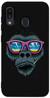 Чехол-накладка TOTO Matt TPU 2mm Print Case Samsung Galaxy A20/A30 #67 Monkey Glass Black