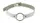 Кляп Leather O-Ring Gag, White