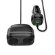 Адаптер автомобильный HOCO Rank dual port car charger Z59 |1USB/1Type-C/2 port 240W cigarette lighter, PD30W/QC|