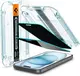 Защитное стекло Spigen для iPhone 16 / 15 - EZ FIT GLAS.tR Privacy (2 шт), Антишпион (AGL06905)