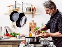 Набір сковорідок KitchenAid СSS СС005706-001 2 предмети чорний