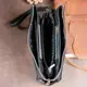 Вместительный клатч на два отделения женский ST Leather 19246 Черный