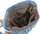 Женская сумка через плечо Fashion jeans bag синяя