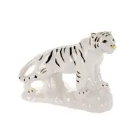 Фигурка декоративная Lefard Тигр 149-443 13.5 см белая