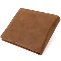 Портмоне унісекс матове Vintage 20421 Коричневе