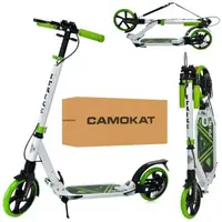 Самокат I-Trike SR2-018-11-WGR 89-103 см зеленый