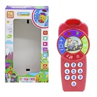 Интерактивная игрушка "Пультик музыкальный", красный (укр)