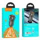 Адаптер автомобильный HOCO Blue whale car charger Z46A |1USB/Type-C, PD/QC, 30W/3A|