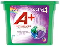 Капсули для прання кольорових речей A+ Active 4 Caps Colour 8435495818298 34 капсул