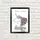 Постер в рамке Believe in yourself 15x21 см, A5 (MT5_19NG042_BL)