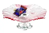 Фруктовница на ножке Walther Glass Miranda Satin Rose MSR-24 240 мм