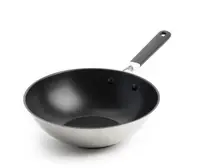 Сковорода ВОК KitchenAid СSS СС005705-001 28 см срібляста