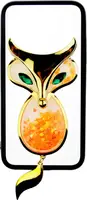 Чохол-накладка TOTO TPU Case Decorative Stones iPhone X A Fox Black