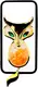 Чехол-накладка TOTO TPU Case Decorative Stones IPhone X A Fox Black