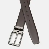 Мужской кожаный ремень Borsa Leather C135-4131-4 Коричневый