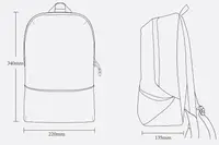 Рюкзак Xiaomi Z Bag Ultra Light Portable Mini Backpack Green