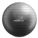 М'яч для фітнесу (фітбол) PowerPlay 4001 Ø65 cm Gymball  Чорний + помпа