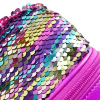 Пенал м'який YES TP-24 Sneakers with sequins rainbow 532722 9х10х24 см