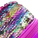 Пенал мягкий YES TP-24 Sneakers with sequins rainbow 532722 9х10х24 см