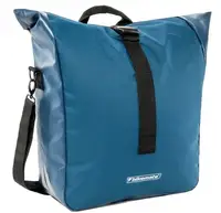 Велосипедна сумка на багажник з дощовиком 25L Bikemate 804019-1 синя