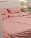 Постельное белье семейное Dushka Home Байка 20651 160х215х2 см персиковое