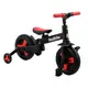 Велосипед-трансформер детский 10" "Best Trike" родительская ручка, съемные педали. Black (105223)