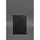 Кожаная обложка для блокнота 6.0 (софт-бук) черная Crazy Horse