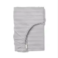 Простыня сатин на резинке для коляски и люльки 40x80 SILVER