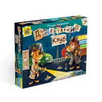 Настольная игра Детективний клуб Game Club, игровое поле, карты, песочные часы, фишки, детективные кольца. Multicolor (84790)