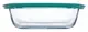 Форма для запекания Pyrex Сook and Store 215PTG2 23х15х6 см бирюзовая
