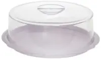Тортовница с крышкой 30 см Venezia Purple Herevin XB-161065-503