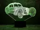 Сменная пластина для 3D светильников "Автомобиль 35" 3DTOYSLAMP