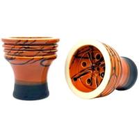 Глиняная чаша для кальяна Sweet Bowls Unika Glaze - Orange