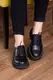 Броги женские Fashion Cliff 2874 40 размер 26 см Черный