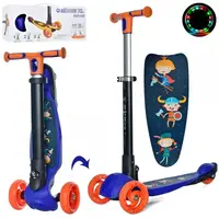 Самокат iTrike Maxi JR3-060-35-BL 72-81 см синий