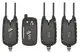 Набор сигнализаторов Carp Zoom ASTRA C-620 Bite Alarm Set 3+1 с пейджером 3+1, влагостойкий, 200м.