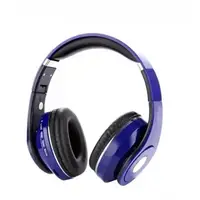 Наушники беспроводные bluetooth microSD Mp3 MDR TM 003S BT Синие