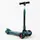 Самокат трехколесный Best Scooter MAXI складной алюминиевый руль, колеса PU со светом. Turquoise (102962)