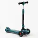 Самокат трехколесный Best Scooter MAXI складной алюминиевый руль, колеса PU со светом. Turquoise (102962)