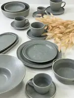 Салатник OLens Конкрето 101-0421 24х6 см 1900 мл сірий