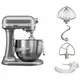 Миксер планетарный KitchenAid Heavy Duty 5KSM7591XESL 500 Вт серебристый