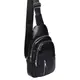 Мужской кожаный рюкзак через плечо Keizer K1169-black