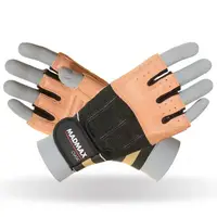 Перчатки для фитнеса MAD MAX Classic MFG 248, Brown L