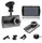Автомобильный видеорегистратор UKC CSZ-Z27 WDR Full HD 1080P 2 камеры Black (4417)