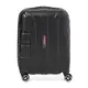 Чемодан маленький 4 колеса Ricco Grande T1ABS550black-M