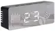 Настольные часы-будильник Adler AD 1189 black 5.5х8.2х14.8 см черные